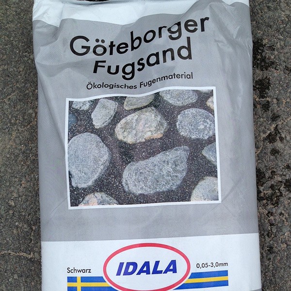 Baustoffe - Göteburger Fugensand 0,05-3 mm ph 9,6 20 kg